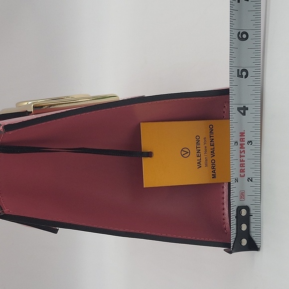 1362- Valentino By Mario Valentino Bag Genuine Italian Leather NWT - Picture 16 of 16